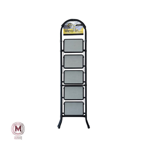 سُلَّم 5 درجات من Merulin موديل Black، كود 5050